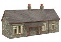 44-0194B Bachmann Scenecraft Station Cottages Brown